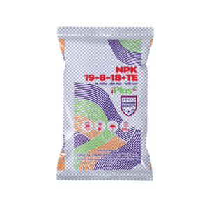 Phân bón NPK IPLUS 19-8-18+TE giúp tối ưu giai đoạn nuôi trái, hạt chắc, trái đẹp và nâng cao năng suất vượt trội.