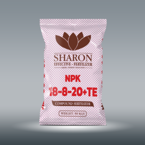 Phân bón NPK IPLUS SHARON 18-8-20+TE giúp cây phát triển toàn diện và đạt năng suất cao.