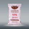 Phân bón NPK IPLUS SHARON 20-5-5 chất lượng cao cấp giúp sinh trưởng vượt trội.