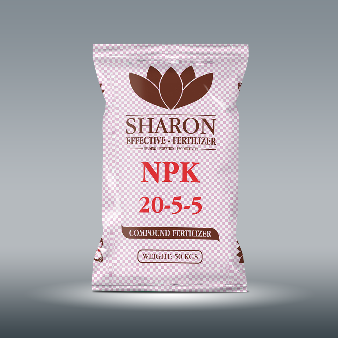 Phân bón NPK IPLUS SHARON 20-5-5 chất lượng cao cấp giúp sinh trưởng vượt trội.