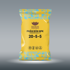 Phân bón NPK IPLUS SHARON 20-5-5 cao cấp giúp phục hồi nhanh chóng và thúc đẩy sinh trưởng tốt.